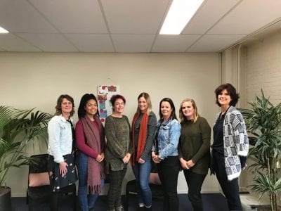 foto 5 BBL-ers van start bij Isis Kraamzorg