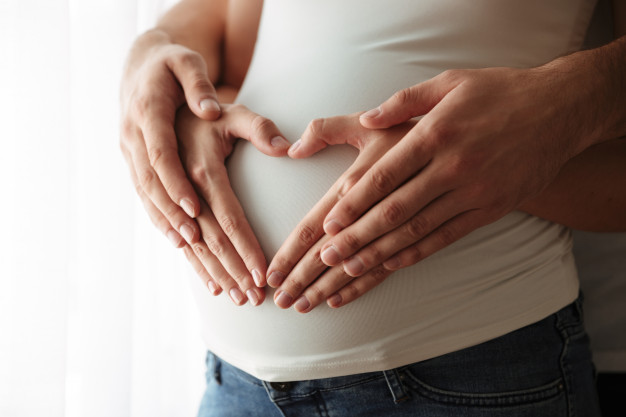 zwangere buik zwangerschapskalender
